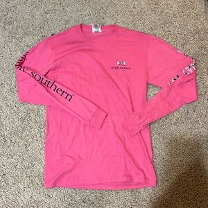Simply Southern Pink Long-Sleeve (Size S)